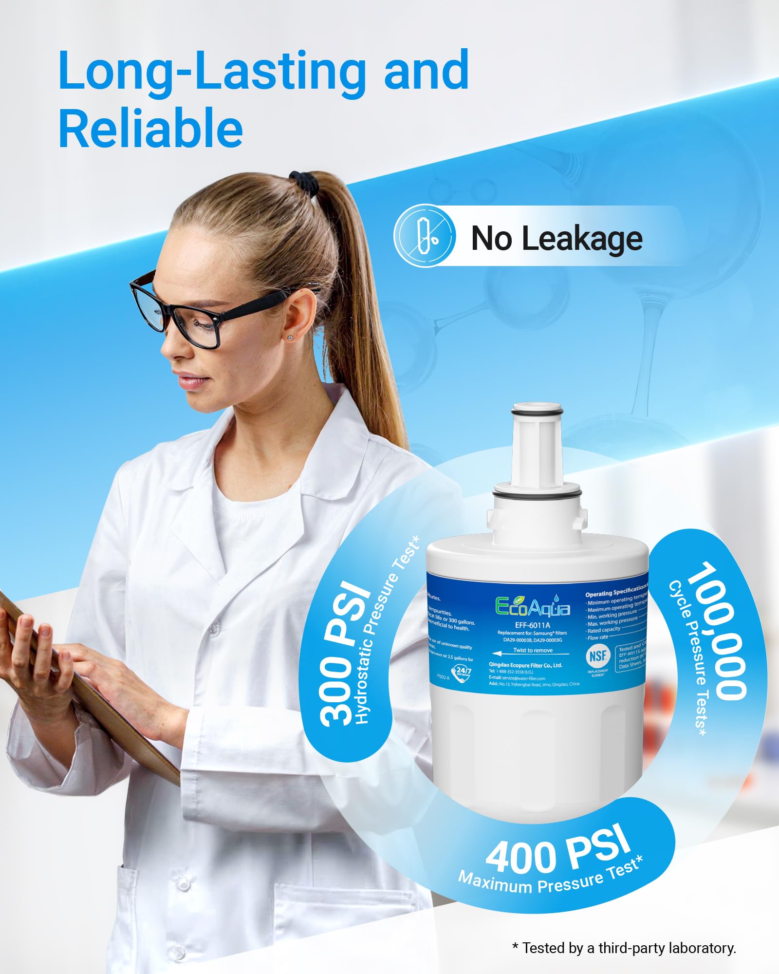 Amazon.com: EcoAqua EFF-6011A Refrigerator Water Filter